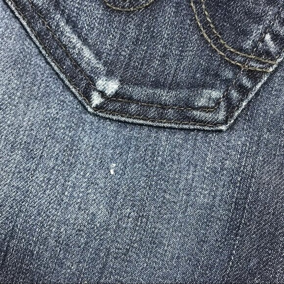 AG Adriano Goldschmied Ballad Slim Bootcut Jeans 26R Womens Dark Wash Denim - Picture 11 of 15